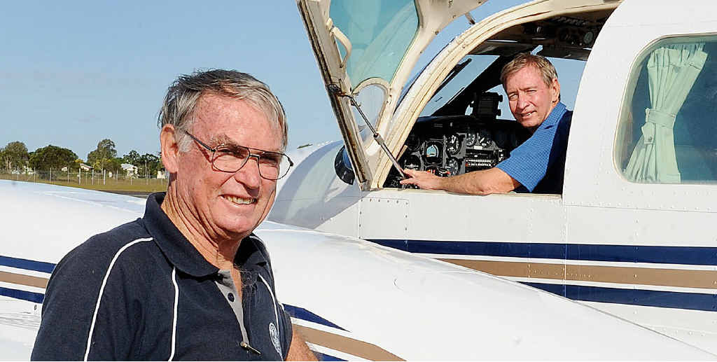 South Pacific Airways owners Robert Milne and Peter Henderson are ready to fly people around the region. South Pacific Airways owners Robert Milne and Peter Henderson are ready to fly people around the region.